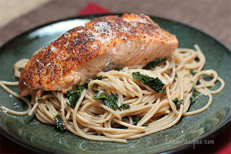 seared salmon