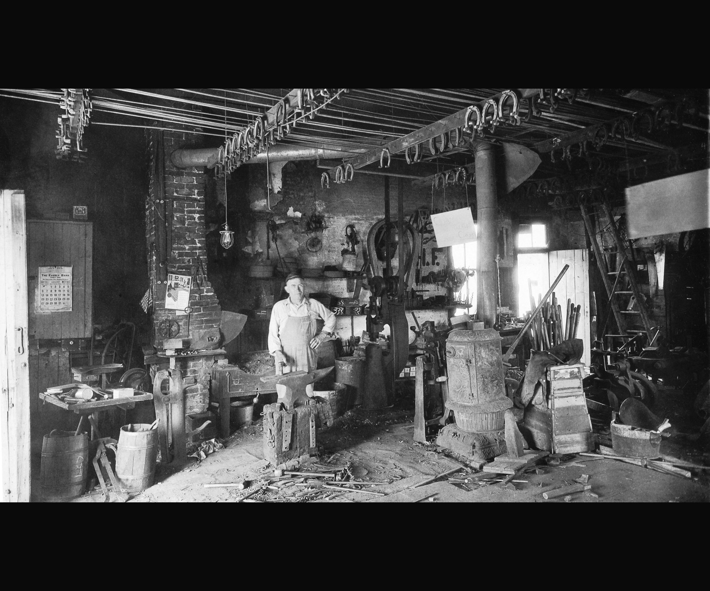 Peter Frydenborg's Blacksmith Shop