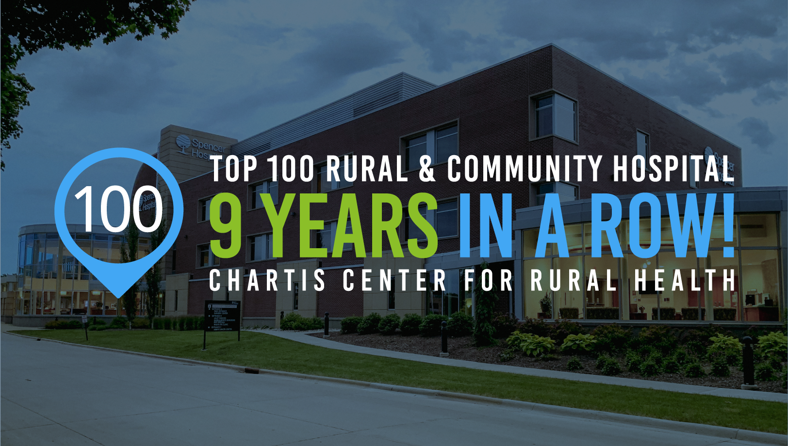 Spencer Hospital Earns Top 100 Rural & Community Hospital Award for the ...